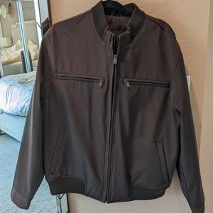 Kenneth Cole Reaction Men's Winter Jacket Brown Large